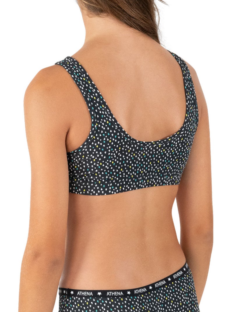 Lot de 2 brassières ecopack girl mode athena fille Noir Multicolore - Kiabi