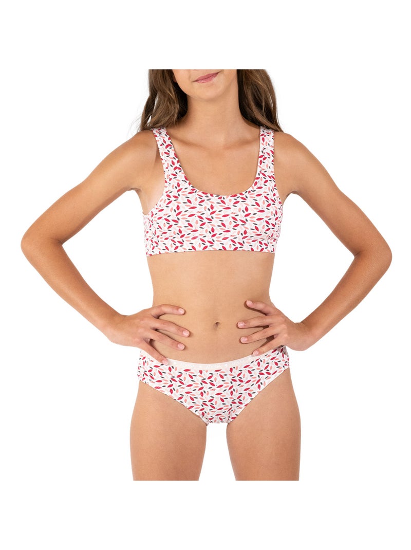 Lot de 2 brassières Ecopack Girl Mode Athena Fille Rose clair - Kiabi
