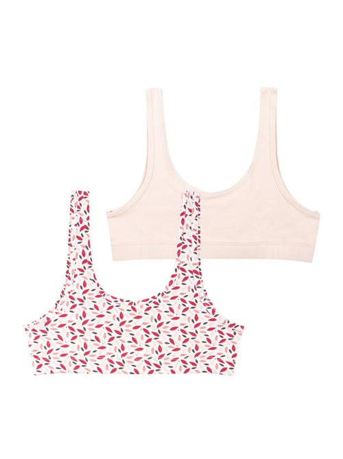 Lot de 2 brassières Ecopack Girl Mode Athena Fille - Kiabi Lot de 2 brassières Ecopack Girl Mode Athena Fille - Kiabi