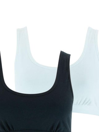 Lot de 2 brassières femme Basic