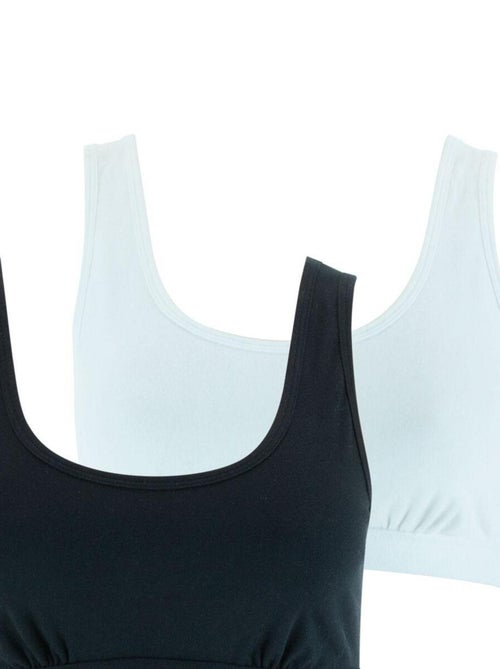 Lot de 2 brassières femme Basic - Kiabi