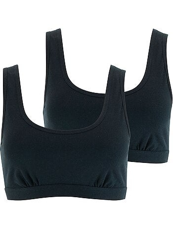 Lot de 2 brassières femme Ecopack Athena
