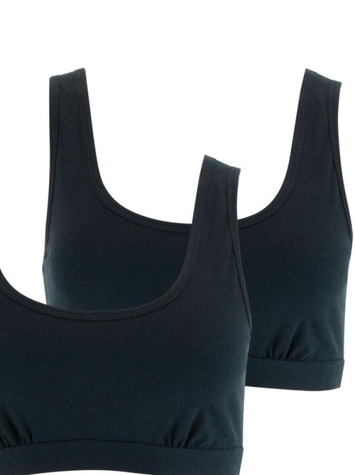 Lot de 2 brassières femme Ecopack Athena - Kiabi