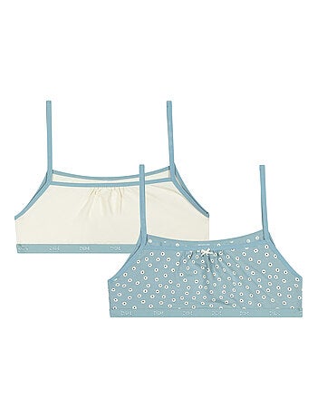 Lot de 2 brassières Pockets Coton Kids
