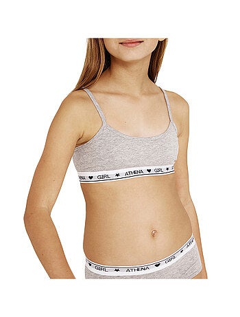 Lot de 2 brassières fille Coton Ultra Doux Athena Fille