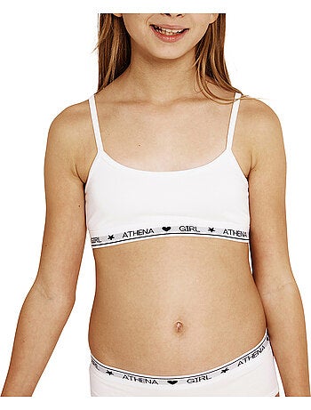 Lot de 2 brassières fille Coton Ultra Doux Athena Fille