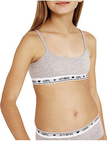 Lot de 2 brassières fille Coton Ultra Doux Athena Fille