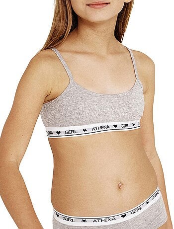 Lot de 2 brassières fille Coton Ultra Doux Athena Fille