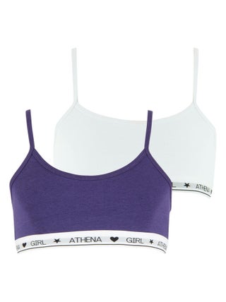 Lot de 2 brassières fille Coton Ultra Doux   Fille