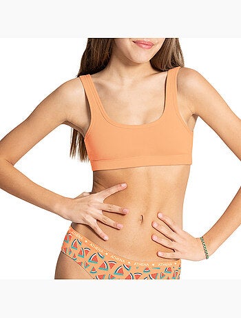 Lot de 2 brassières ecopack girl mode athena fille
