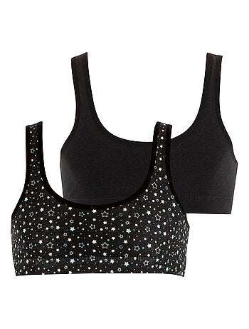 Lot de 2 brassières fille Ecopack Mode Girl by Athena