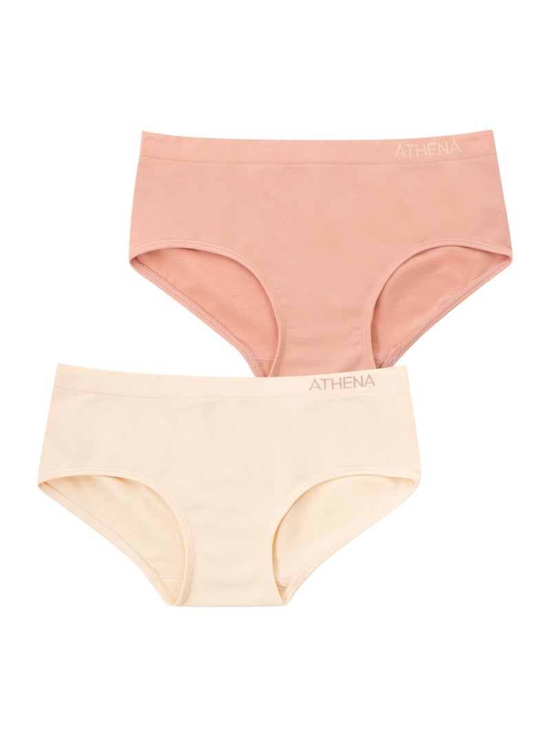 Lot de 2 brassières fille Ecopack Mode Girl by Athena Noir - Kiabi