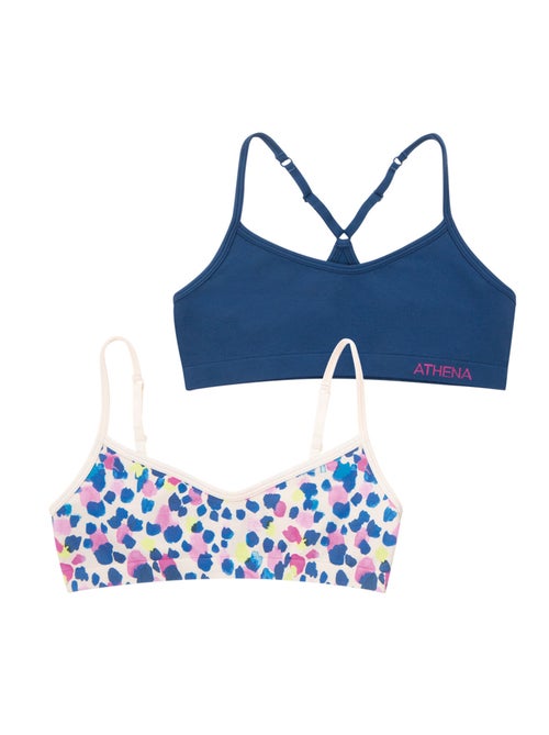 Lot de 2 brassières fille Sans Coutures Fashion Athena Fille - Kiabi