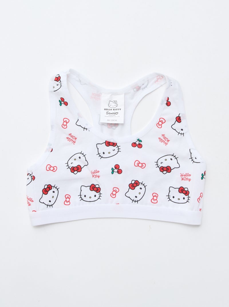 Lot de 2 brassières 'Hello Kitty' Rouge - Kiabi