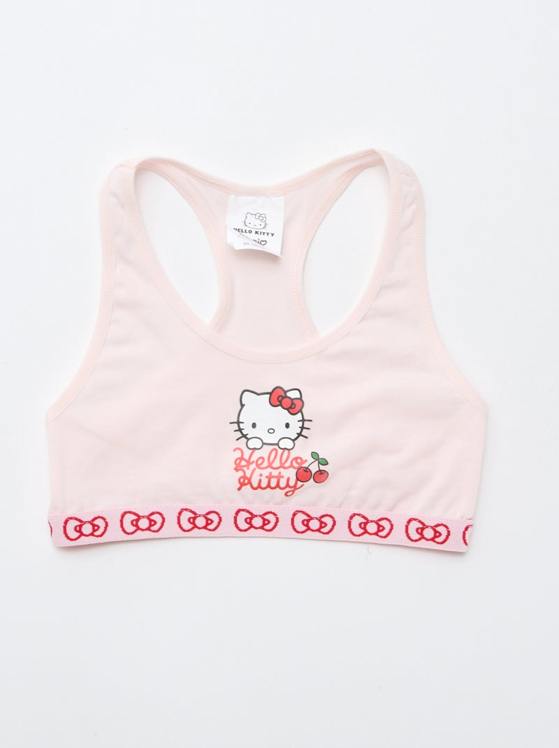 Lot de 2 brassières 'Hello Kitty' Rouge - Kiabi