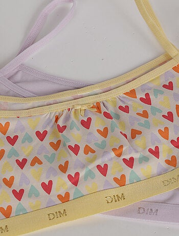 Lot de 2 brassières Pockets Coton Kids