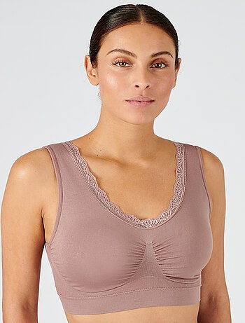 Lot de 2 brassières sans coutures - Damart