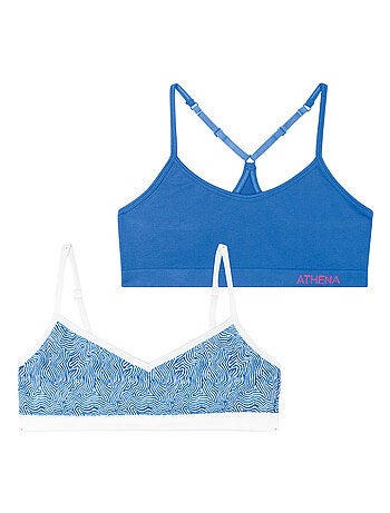 Lot de 2 brassières Sans Coutures Fashion Athena