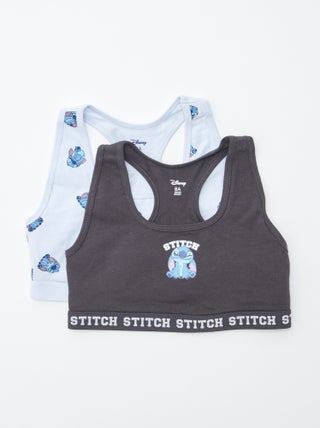 Lot de 2 brassières 'Stitch'
