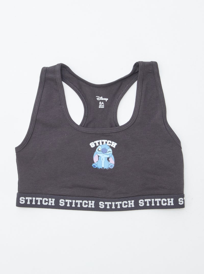 Lot de 2 brassières 'Stitch' Bleu - Kiabi