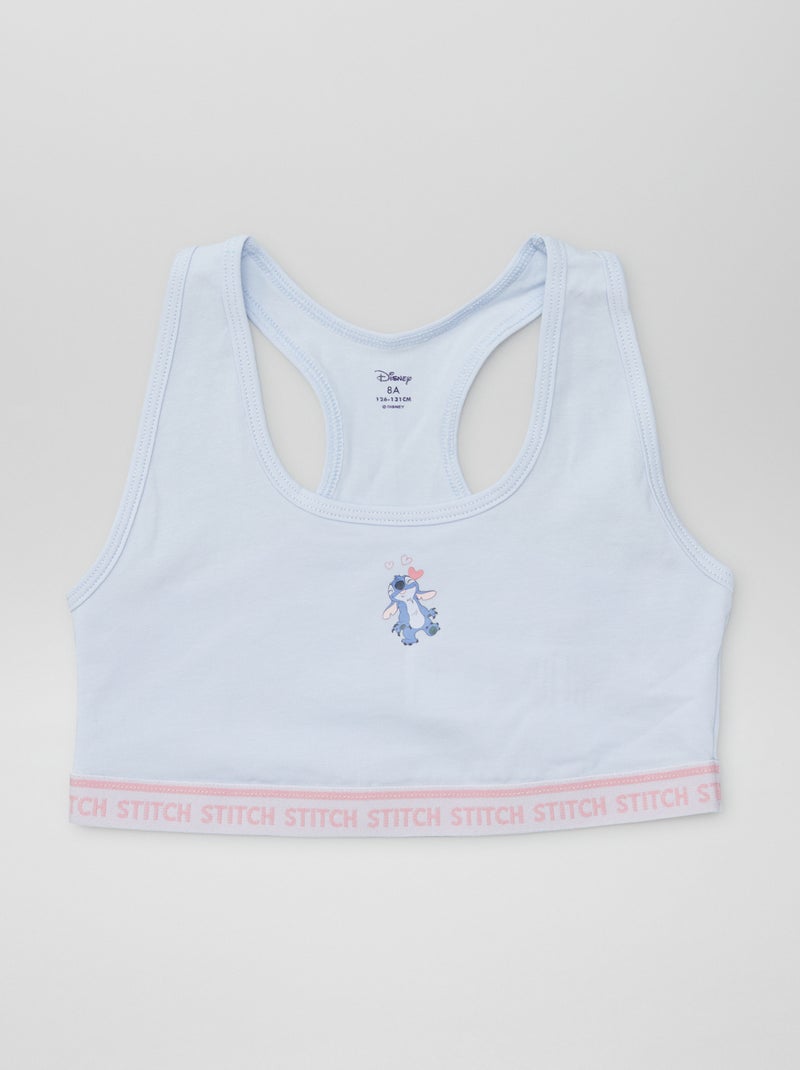 Lot de 2 brassières ‘Stitch’ ‘Disney’ Blanc - Kiabi