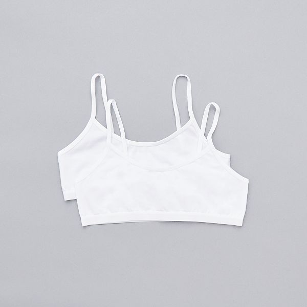 brassiere blanche fille