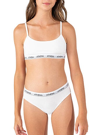 Lot de 2 brassi?res fille Coton Ultra Doux Athena Fille
