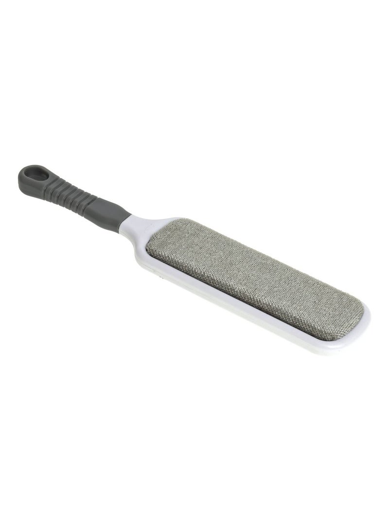 Lot de 2 brosses pour vêtement spécial attrape poils Gris - Kiabi