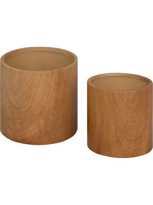 Lot de 2 cache-pots SAO - Kiabi Lot de 2 cache-pots SAO - Kiabi