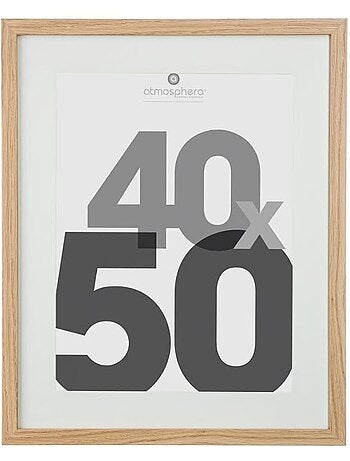 Lot de 2 cadres photo format standard EVA