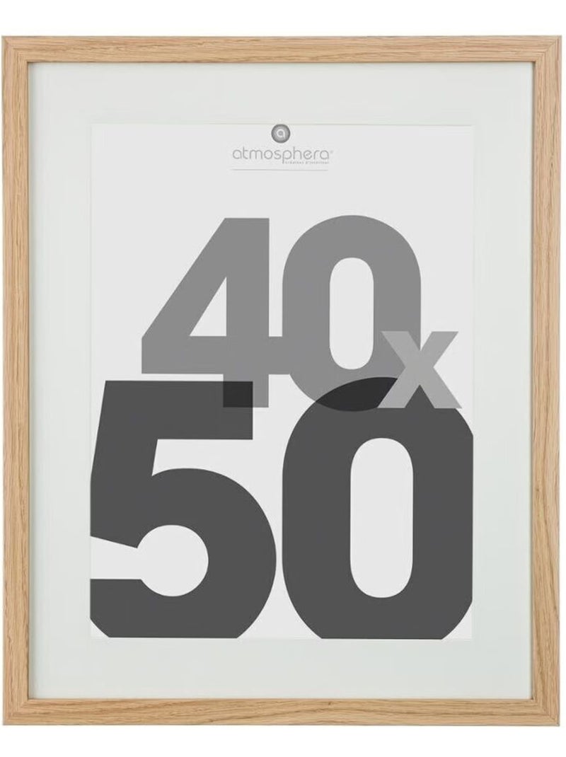 Lot de 2 cadres photo format standard EVA Beige - Kiabi