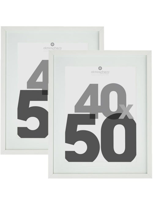 Lot de 2 cadres photo format standard EVA - Kiabi