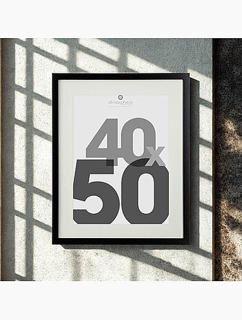 Lot de 2 cadres photo format standard EVA