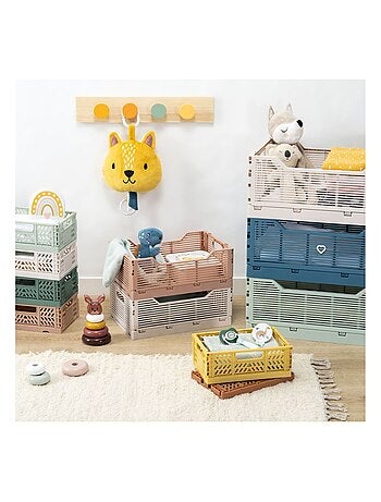 Lot de 2 cagettes pliables petit format FOLDY