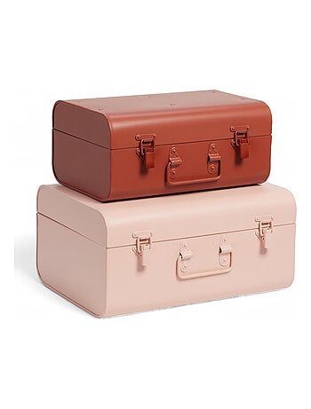 Lot de 2 caisses en métal LA TETE DANS LES NUAGES