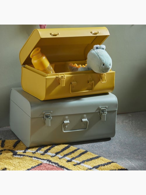 Lot de 2 caisses en métal LE ROI DE LA JUNGLE - Kiabi