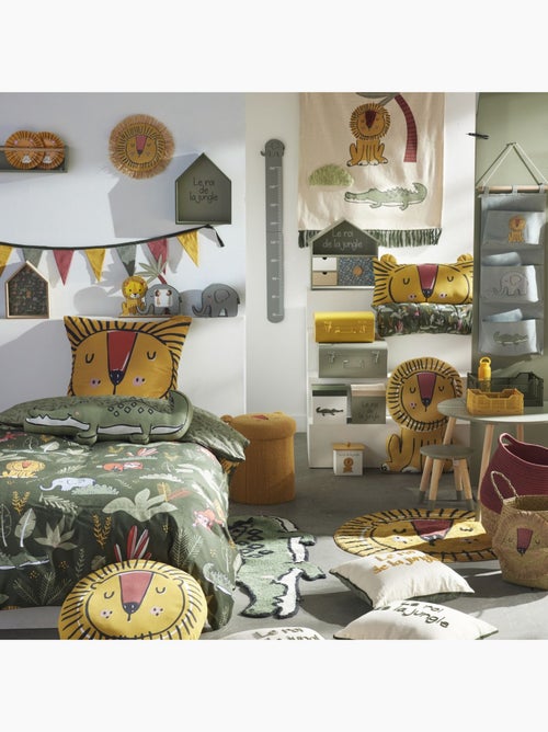 Lot de 2 caisses en métal LE ROI DE LA JUNGLE - Kiabi