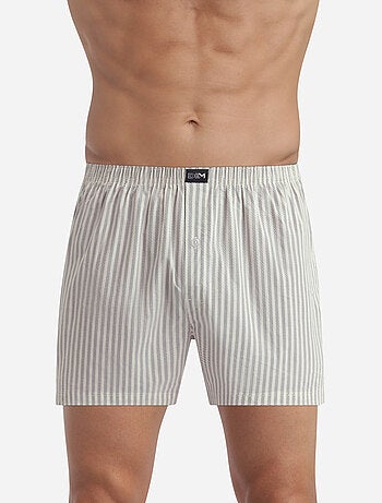 Lot de 2 Caleçons Coton Stretch