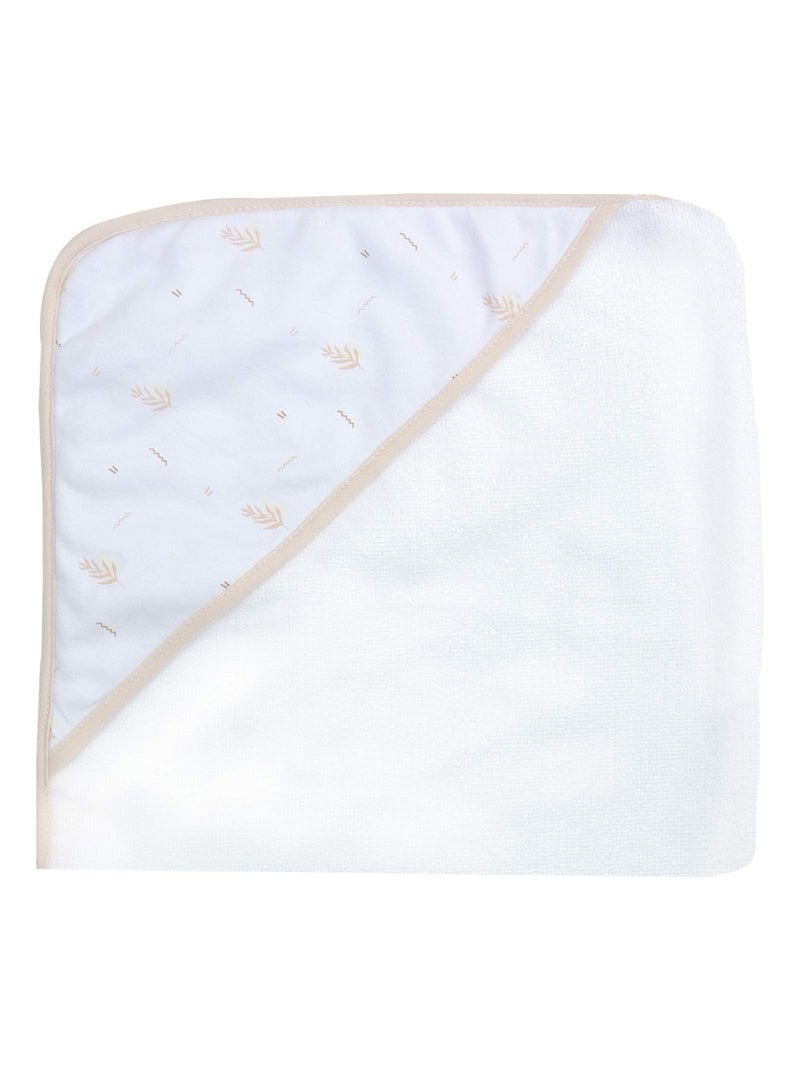 Lot de 2 cape de bain Beige - Kiabi