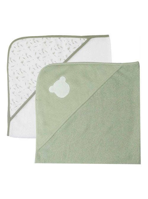 Lot de 2 capes de bain - Kiabi