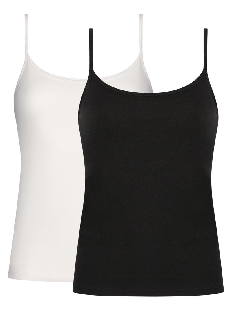 Lot de 2 Caracos Coton Les Pockets Coton Multicolore - Kiabi