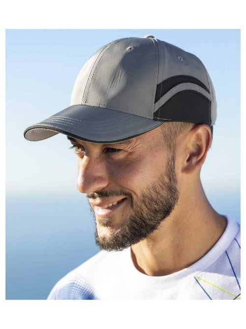 Lot de 2 Casquettes Microfibre Estivales  - ATLAS FOR MEN - Kiabi