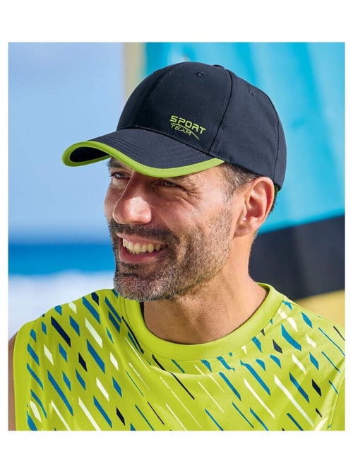 Lot de 2 Casquettes Microfibre Sport   - ATLAS FOR MEN - Kiabi