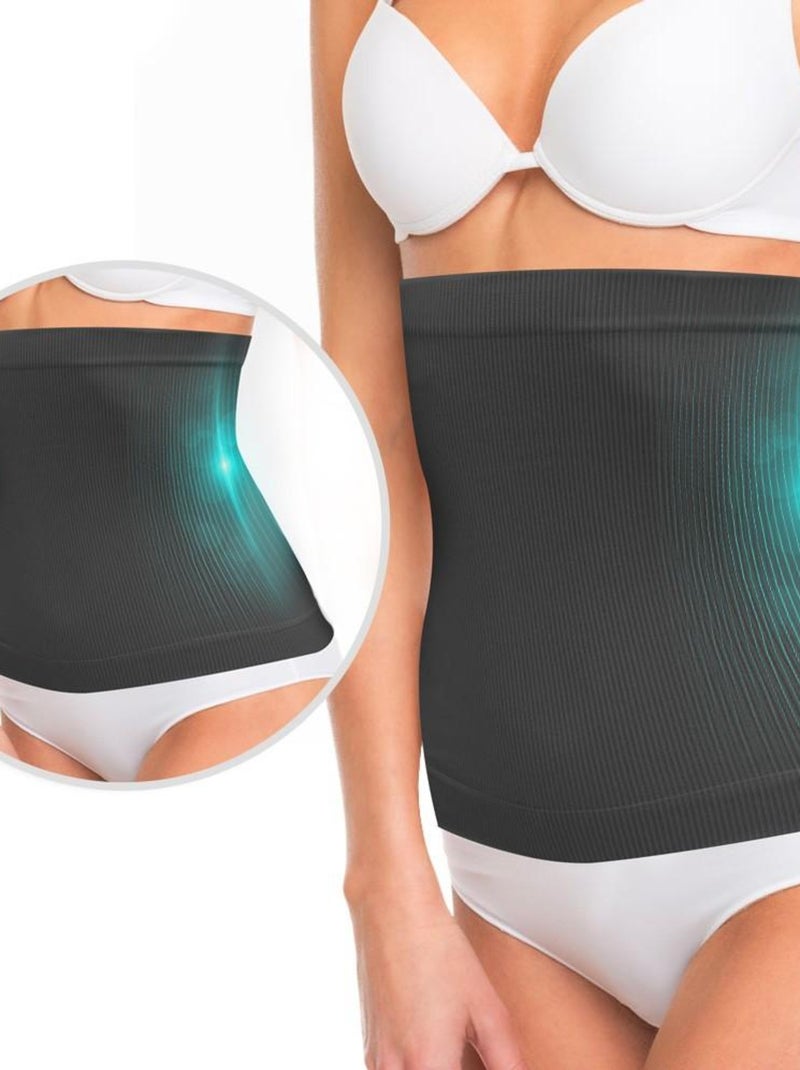Lot de 2 ceintures minceur CryoShape Noir - Kiabi