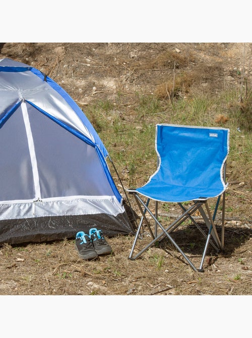 Lot de 2 chaises de camping hautes fixes 43x43x71 cmes - Kiabi