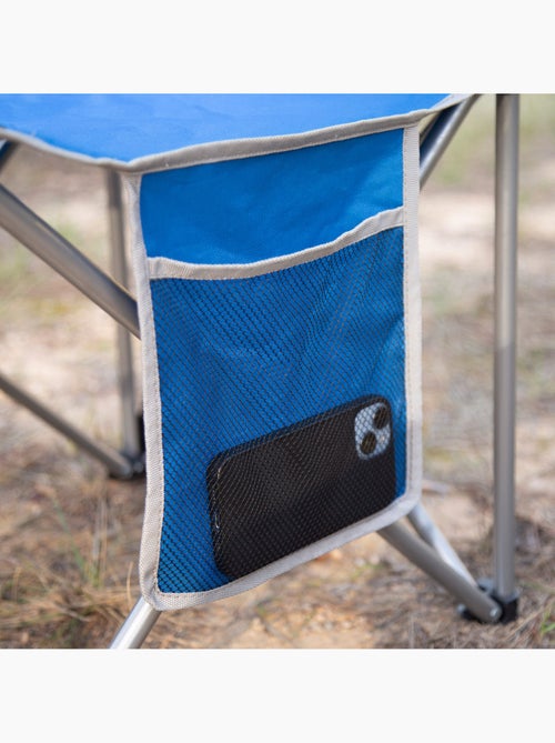 Lot de 2 chaises de camping hautes fixes 47x46x80 cmes - Kiabi Lot de 2 chaises de camping hautes fixes 47x46x80 cmes - Kiabi