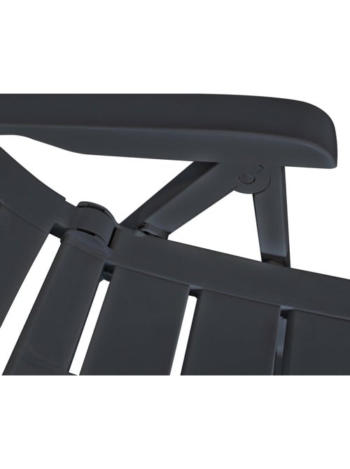 Lot de 2 chaises de jardin inclinables pliables - Kiabi Lot de 2 chaises de jardin inclinables pliables - Kiabi