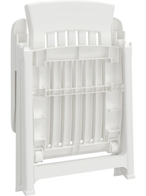 Lot de 2 chaises de jardin inclinables pliantes - Kiabi Lot de 2 chaises de jardin inclinables pliantes - Kiabi