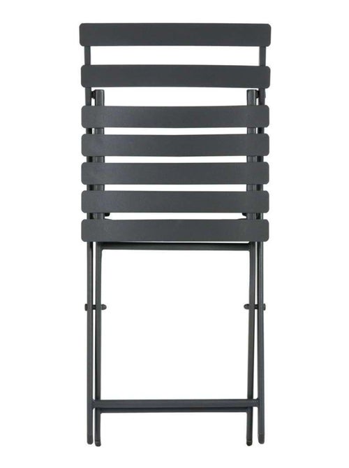 Lot de 2 chaises de jardin pliantes en métal GREENSBORO - Kiabi