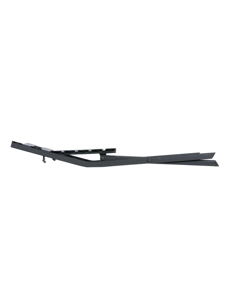 Lot de 2 chaises de jardin pliantes en métal GREENSBORO Gris foncé - Kiabi